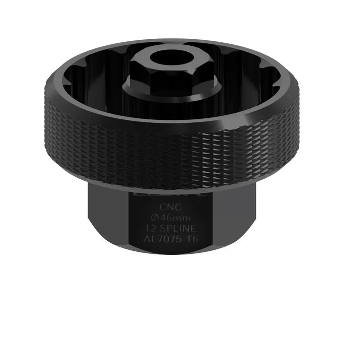 Lezyne CNC BB Tool 4612 - 46mm 12 Notch Bottom Bracket - SRAM DUB, Raceface Cinch 30