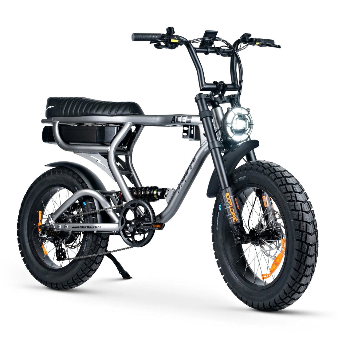 Ampd Bros ACE-X Pro Dual Suspension Electric Bike - Series 4