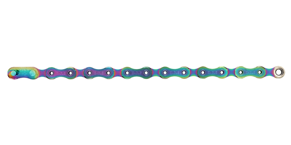 SRAM XX1 Eagle 12-Speed Hollow Pin Chain Rainbow