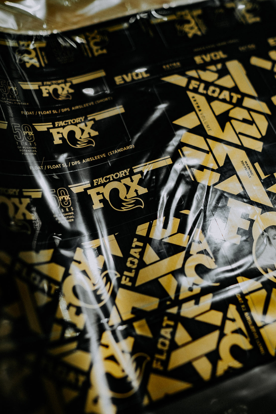 Fox Factory 38 GRIP X2 Fork 29" 2025 - Gold 50th Anniversary