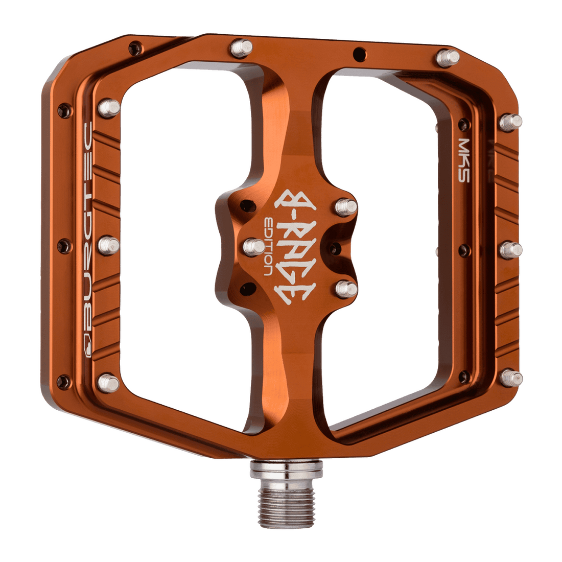 burgtec pink pedals Burgtec Penthouse MK5 B-Rage Edition MTB Flat Pedals – Empire Cycles