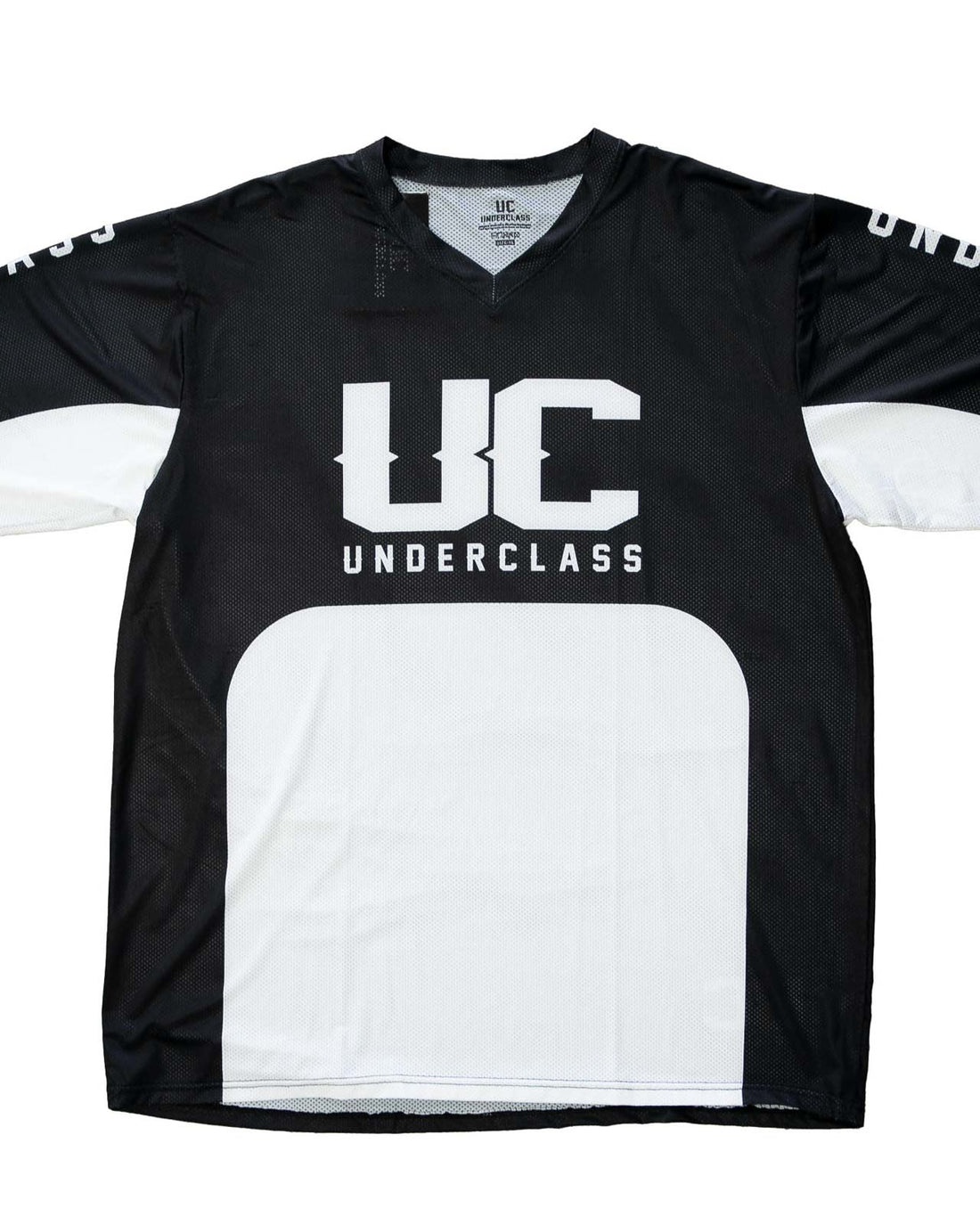 Underclass MX Air Jersey - Long Sleeve - Black / White