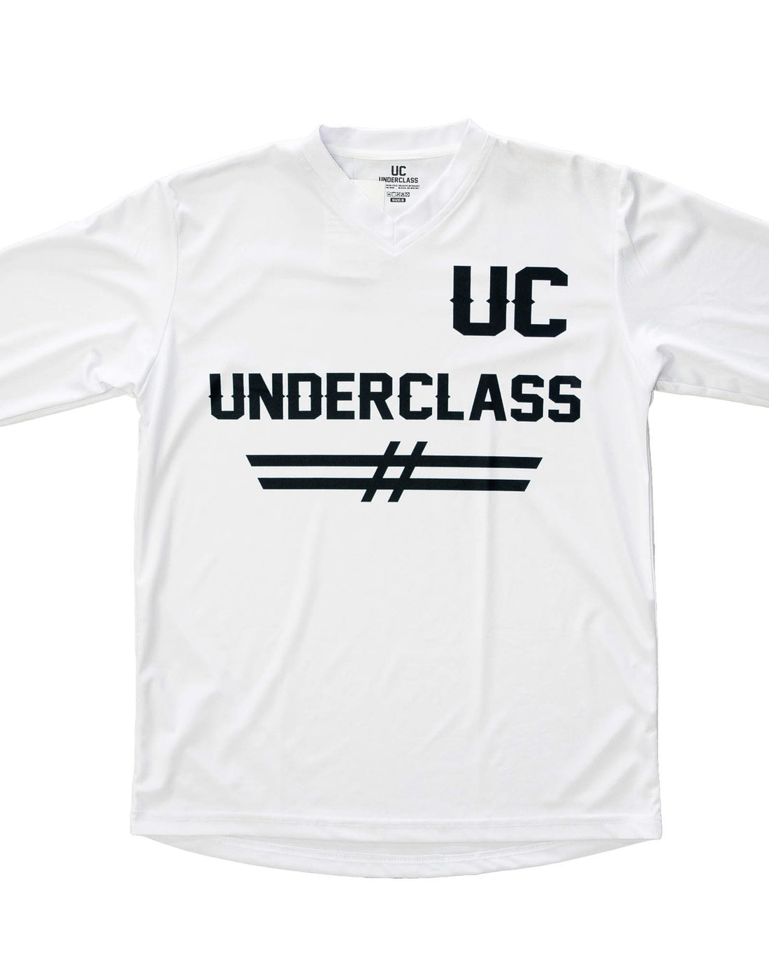 Underclass MX1405 Jersey - Long Sleeve - White / Black