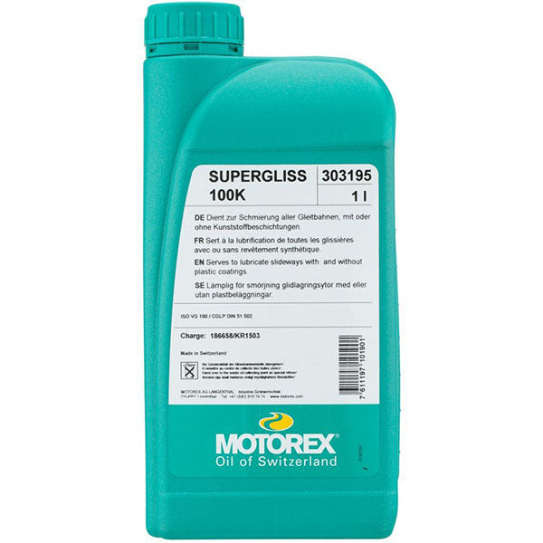 Motorex Supergliss 100K Lubricating Oil 1L – Empire Cycles