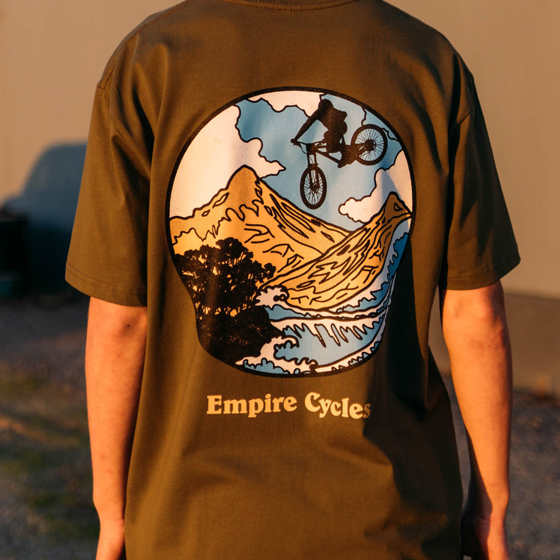 Empire Cycles Great Southern T-Shirt Green