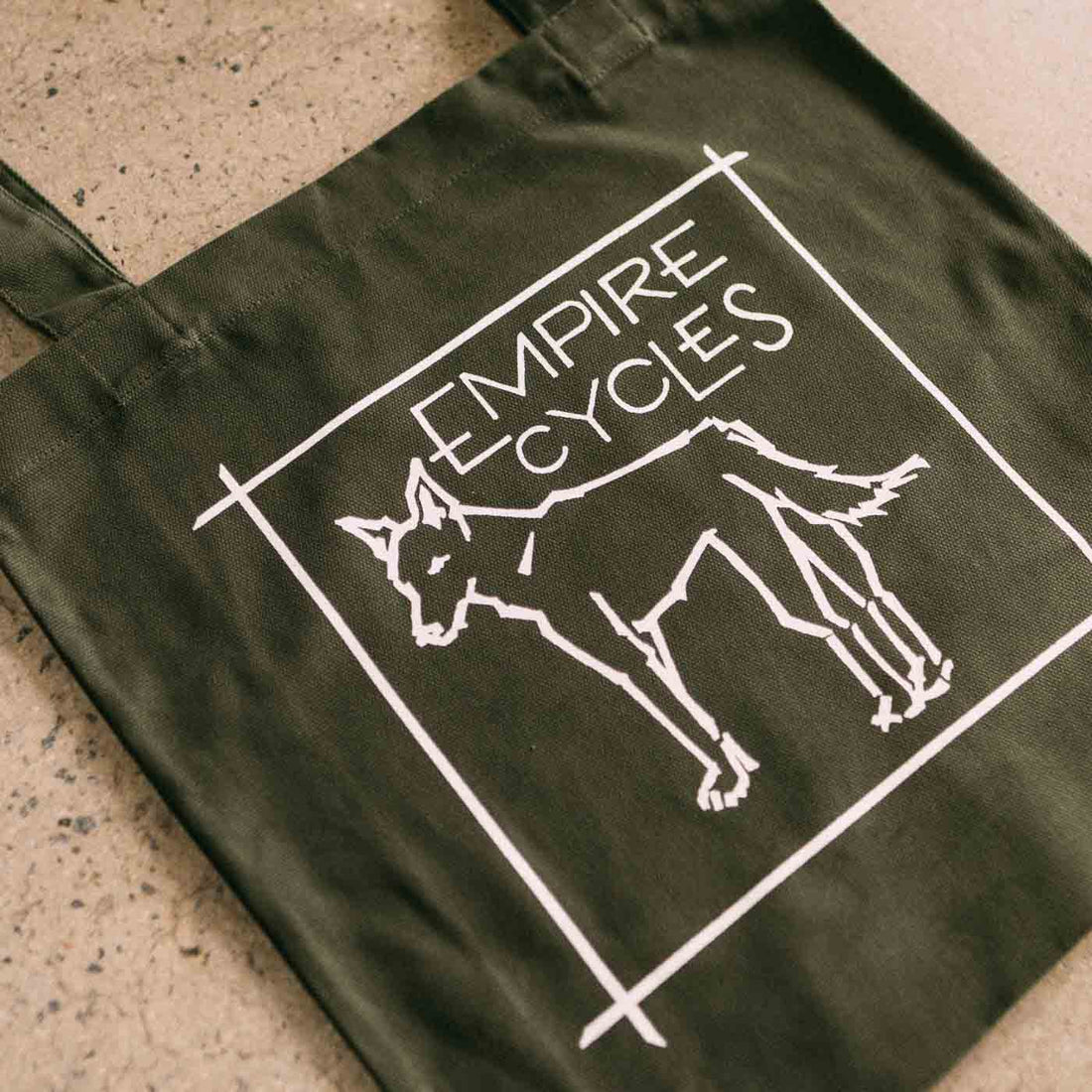 Empire Cycles Dingo Tote Bag Green