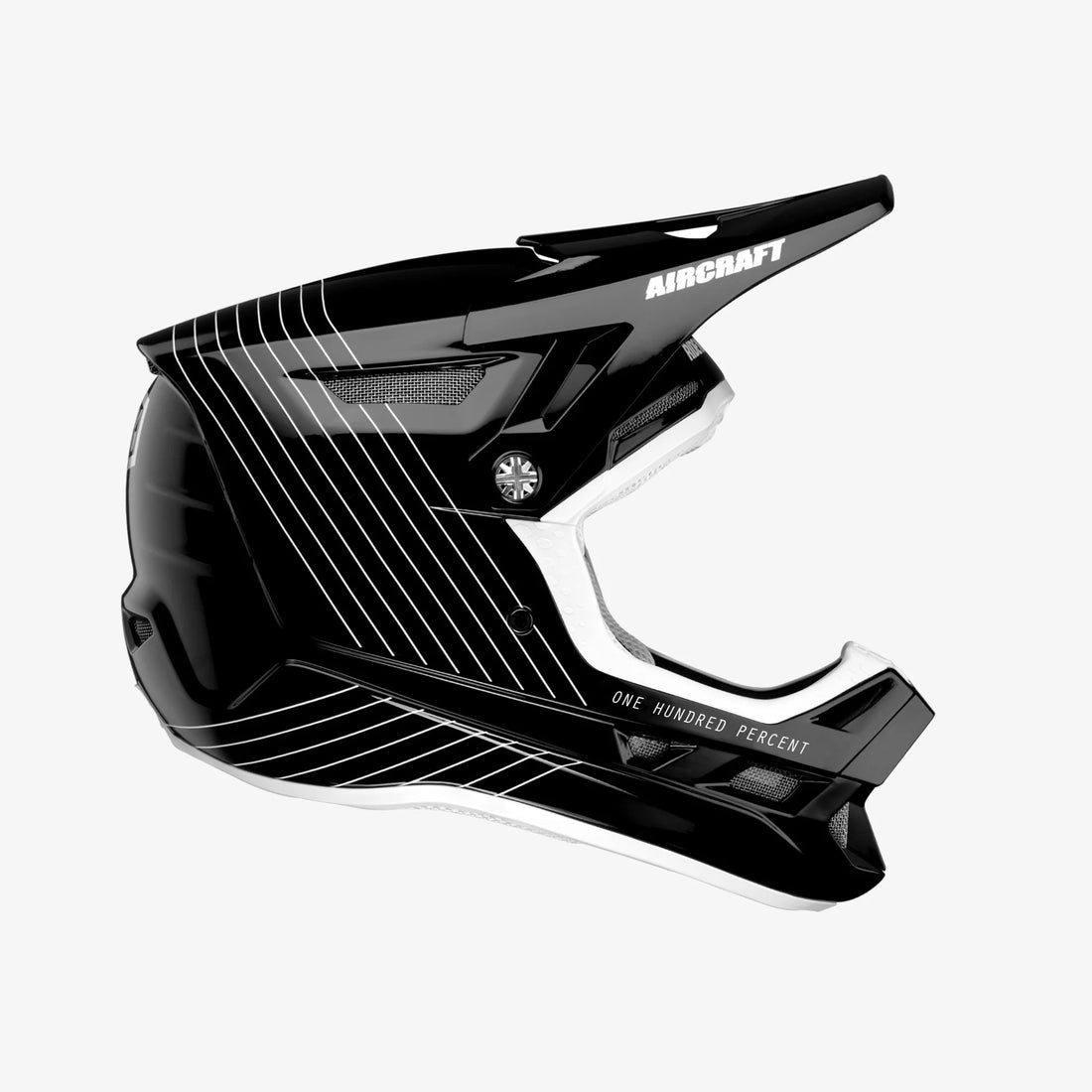 100 Percent Aircraft Composite Full-Face Helmet