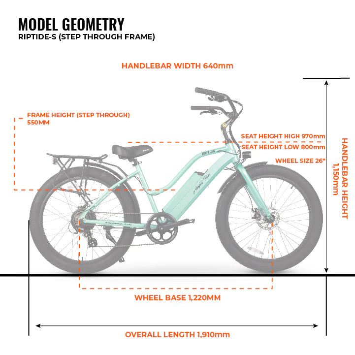 Ampd Bros Riptide S 2 Electric Beach Cruiser