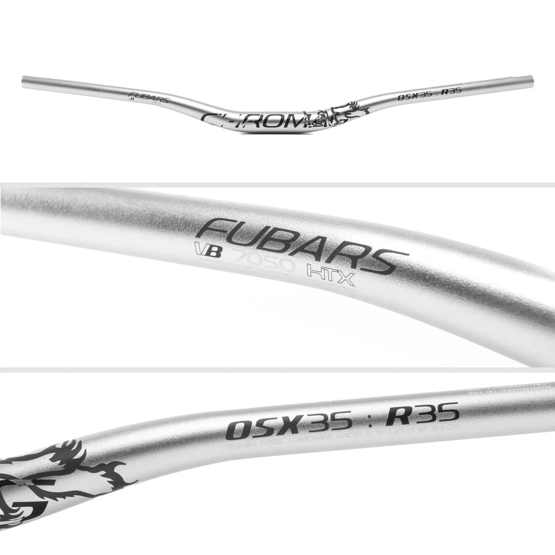 Chromag OSX 35 Alloy MTB Handlebars – Empire Cycles Chromag OSX 35 Alloy MTB Handlebars – Empire Cycles