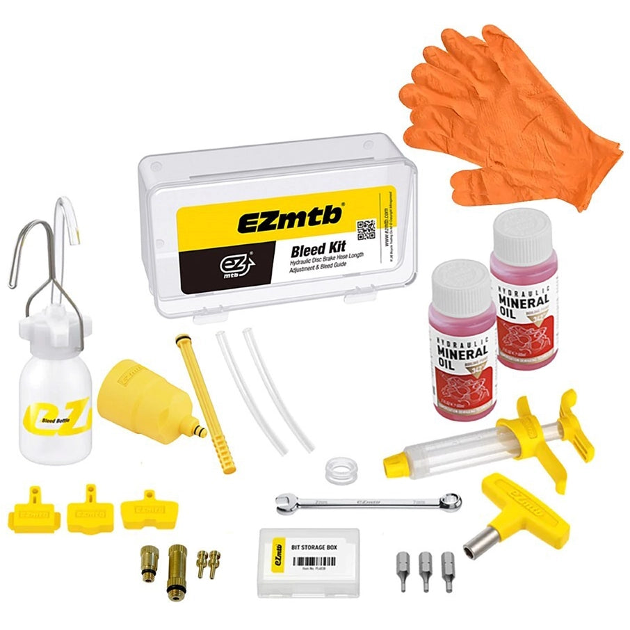 Hydraulic Brake Bleeder Bike Bleeding Kit EZMTB Shimano Hydraulic