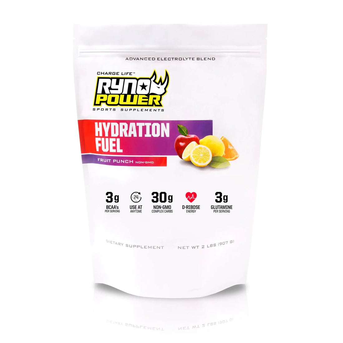 Ryno Power Hydration Fuel Electrolyte Drink Mix - Fruit Punch
