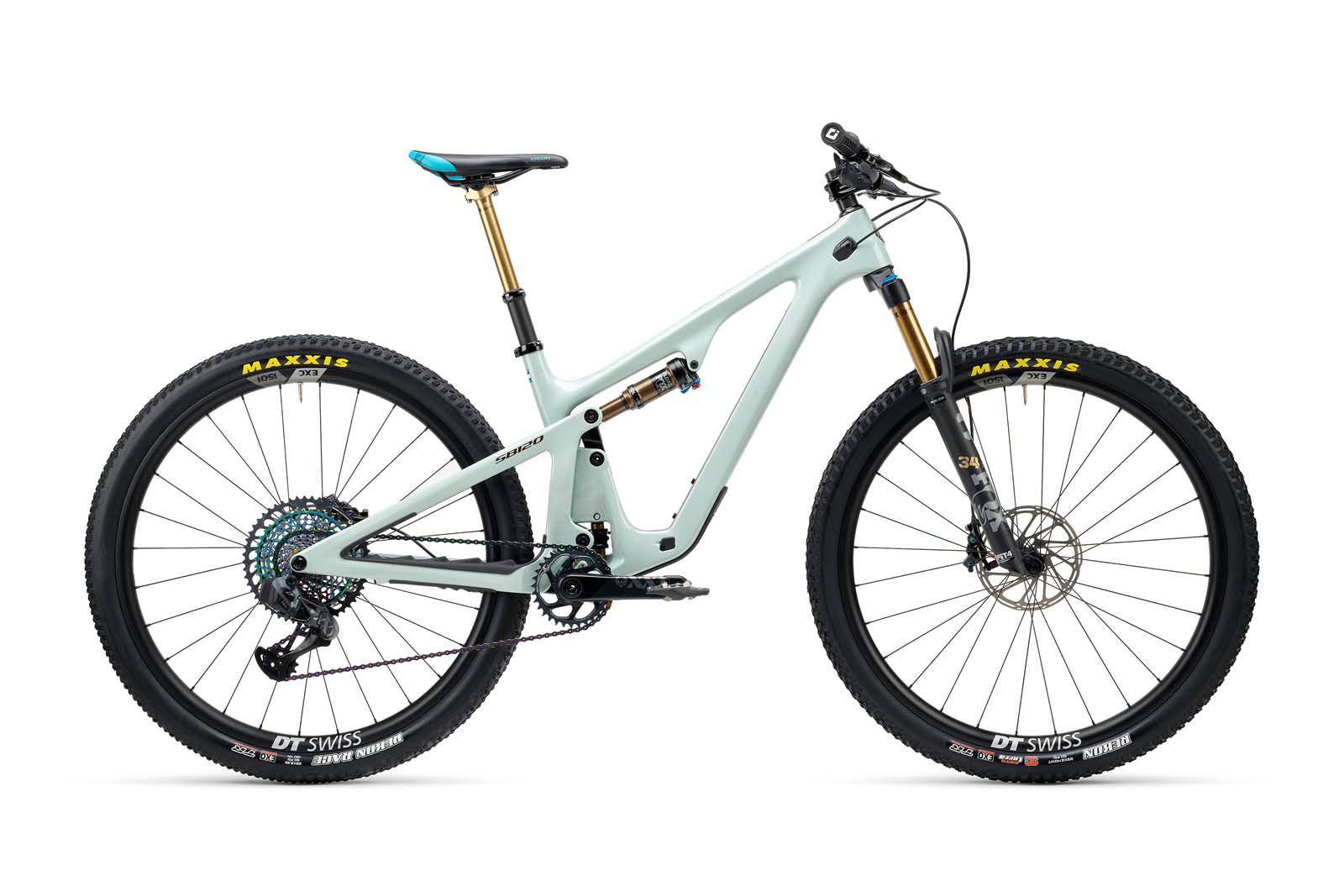 Yeti SB120 TURQ Series XX1 Eagle AXS Empire Cycles
