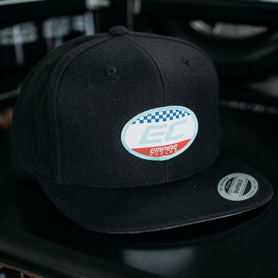 Empire Cycles Snapback Hat - Checkers